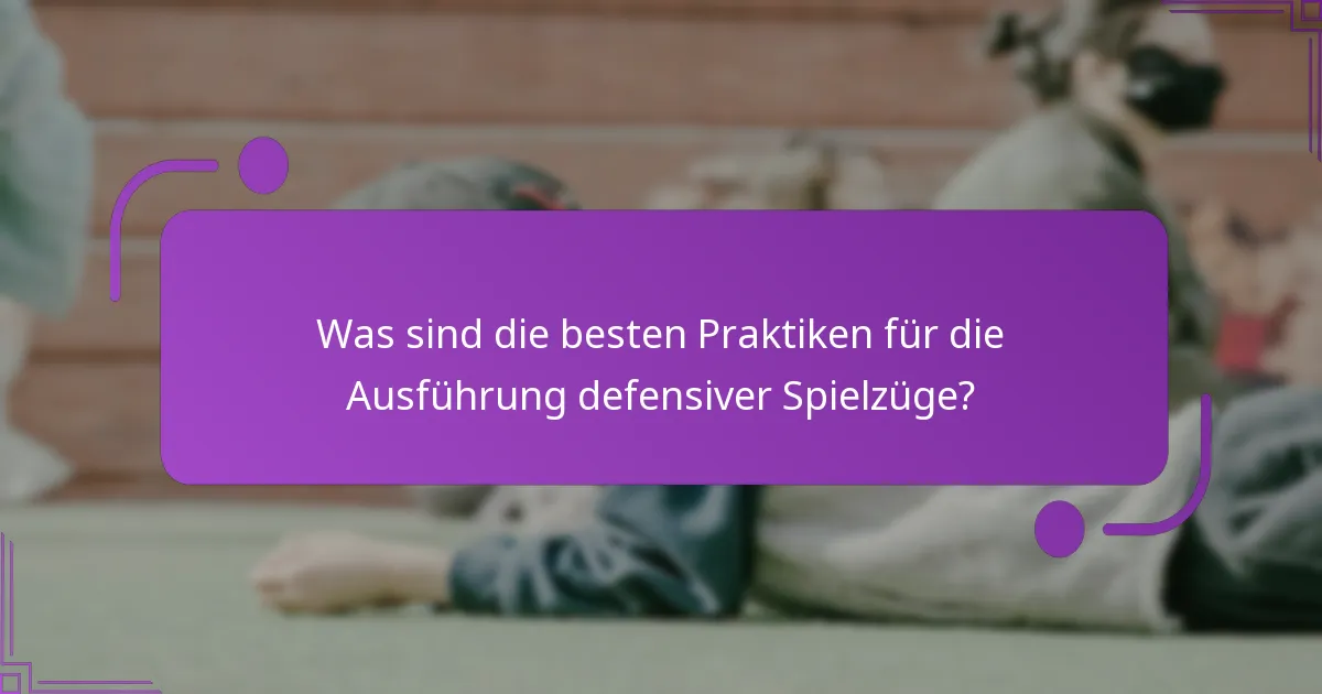 Wie verbessert Kommunikation die defensive Leistung?