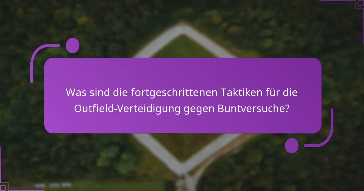 Wie können Outfielder ihre schnellen Reaktionen auf Buntversuche verbessern?