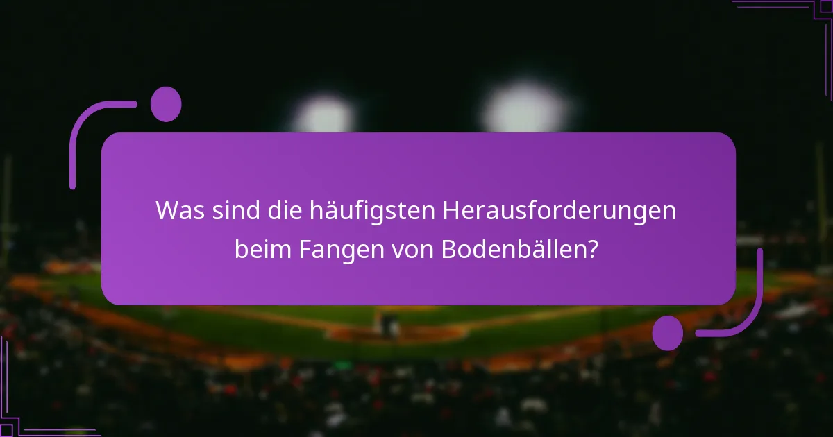 Wie sollten sich Spieler im Outfield positionieren?