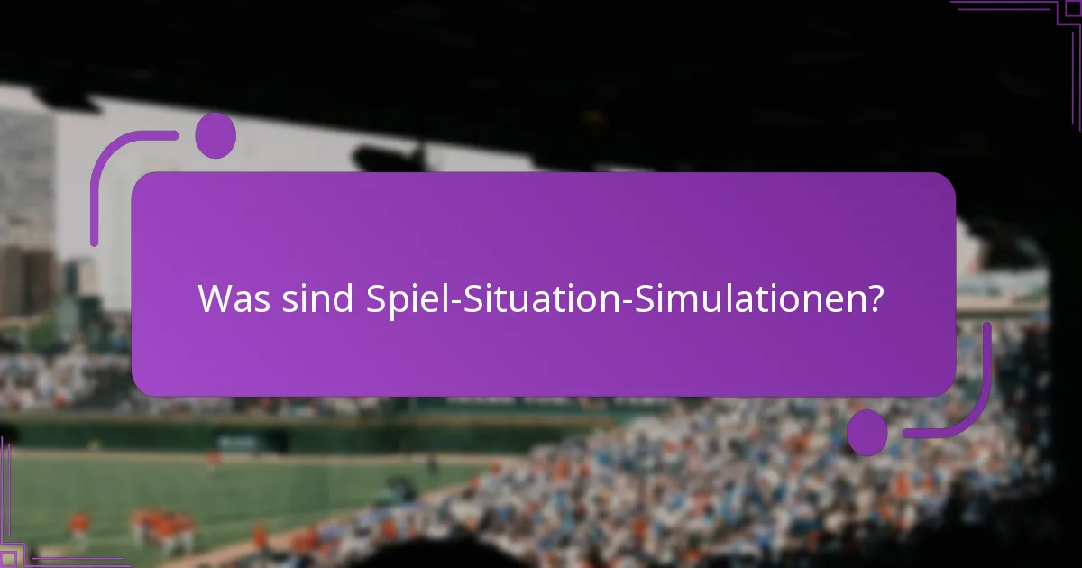 Was sind effektive Ausführungstechniken in Simulationen?