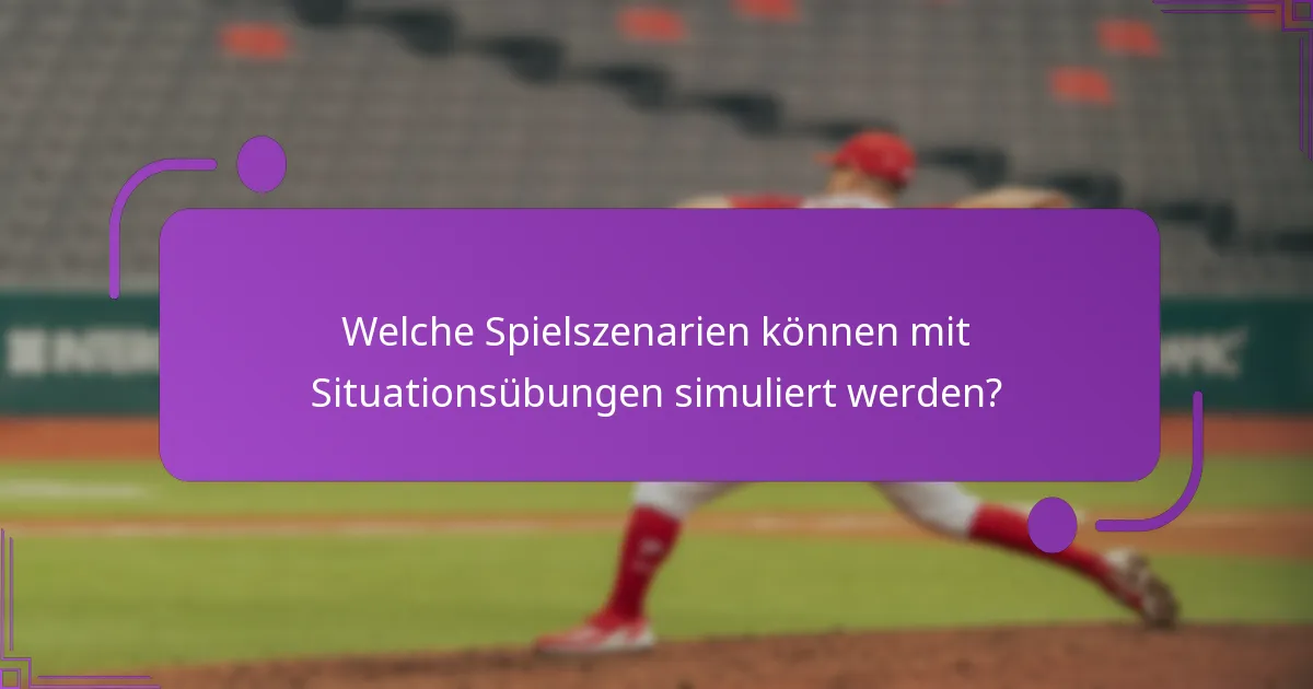 Was sind die besten Praktiken für die Durchführung von Situationsübungen?