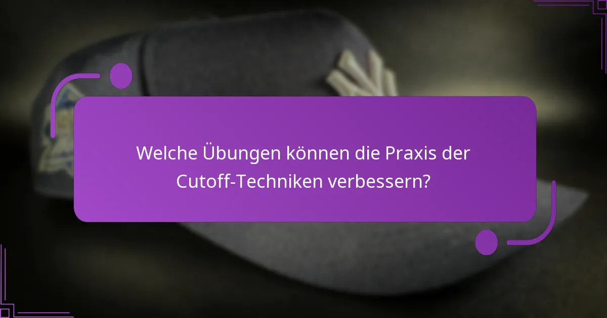 Wie sollten Spieler während Cutoff-Situationen kommunizieren?